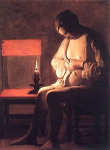 Sporcizia nel Rinascimento: "Donna che si spulcia" di Georges de la Tour