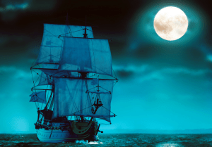 Ricostruzione di La Lune, vascello della flotta di Luigi XIV