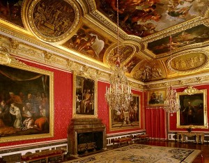 Interno della Reggia di Versailles-Salone di Marte