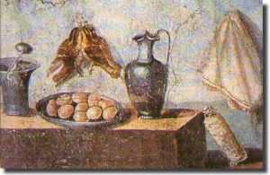 Una cucina dell'Antica Roma