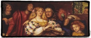 Lucrezia Borgia con alcuni membri della sua famiglia