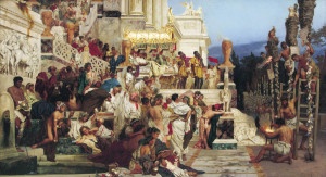 La persecuzione dei cristiani sotto Nerone: "Le torce di Nerone" di H. Siemeradzki, 1876