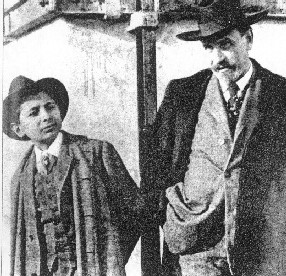 Luigi Pirandello con il figlio Stefano