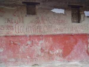 Scritte sui muri di Pompei
