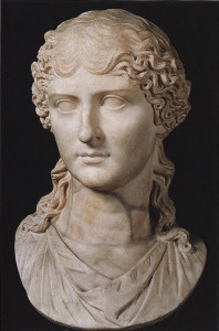 Busto di Agrippina Minore, madre di Nerone