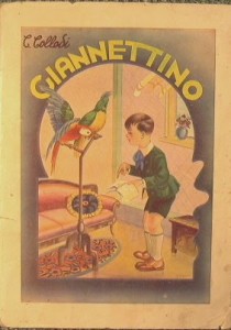 Una edizione di Giannettino, il libro di Collodi in cui si menzionò per la prima volta il Gorgonzola