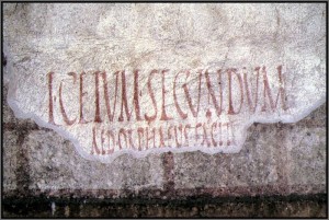 Scritte sui muri di Pompei