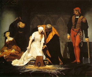 Esecuzione di Jane Grey di Paul Delaroche (1833)