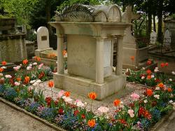 Tomba di Parmentier al Cimitero Père Lachaise di Parigi