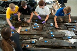 Esperti lavorano all'identificazione dei resti della nave trovata a New York