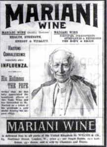 Papa Leone XIII pubblicizza l'amato Vin Mariani