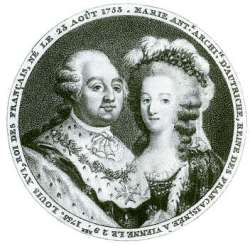 Il delfino Luigi XVI e Maria Antonietta