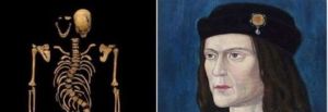Ritratto e scheletro di Riccardo III
