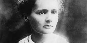 Il volto intenso di Marie Curie