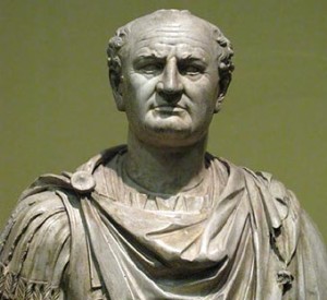 Vespasiano. Fu lui ad istituire la "tassa sull'urina"
