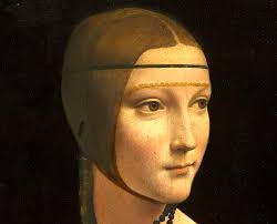 Volto di Cecilia Gallerani, celebre Dama con l'ermellino dipinta da Leonardo sul finire del '400