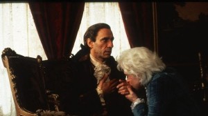 Mozart e Salieri nel celebre film "Amadeus"