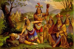 Pocahontas in una raffigurazione