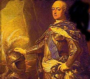 Ritratto di Luigi XV. Il re morì di vaiolo nel 1774
