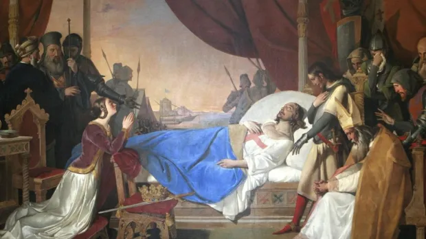 cadavere di Luigi IX